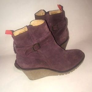Boden suede boots - size 39